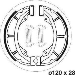 [SBS2103] SBS2103 Bremsesko Sett m/Fjærer