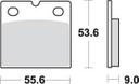 SBS506 Bremseklosser Front