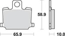 SBS535 Bremseklosser Front