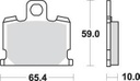 SBS547 Bremseklosser Front