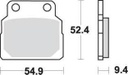 SBS598 Bremseklosser