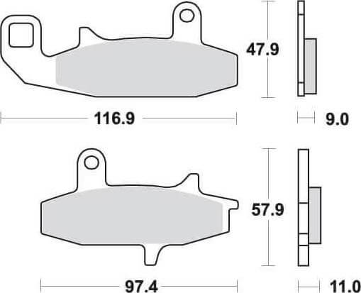 [SBS626HS] SBS626 Streetexcel Sinter Front