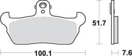 [SBS641] SBS641 Bremseklosser Front