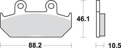 [SBS647HS] SBS647 Streetexcel Sinter Front