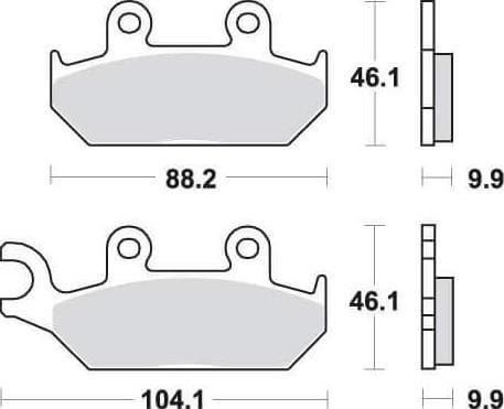 [SBS650HS] SBS650 Streetexcel Sinter Front