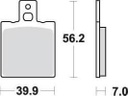 SBS718 Bremseklosser