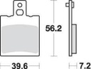 SBS824 Bremseklosser