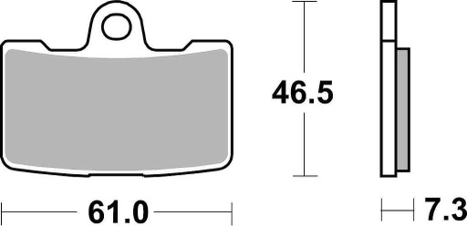 [SBS 856H.HS] SBS856 Bremseklosser